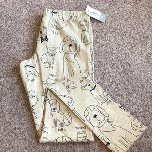 Girls 14. Carters dog leggings. NWT.